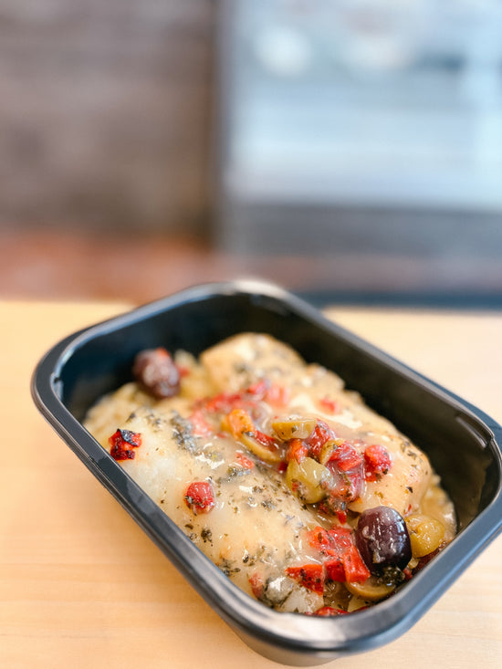 Heat & Eat - Mediterranean White Fish with Orzo
