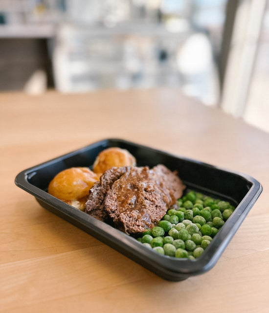 Heat and Eat - Meatloaf with Gravy