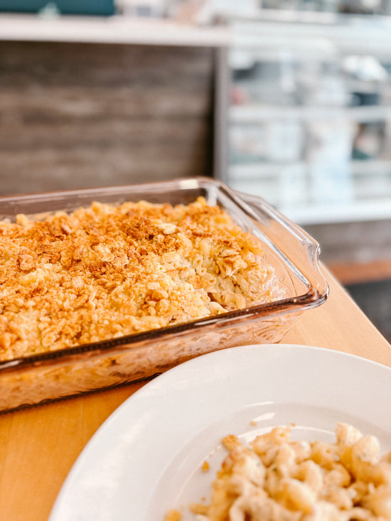 *Fresh* Cheesy Chicken Pasta Bake