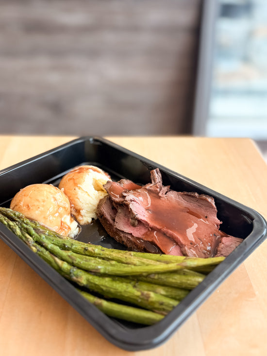 Heat & Eat - Carved Beef Tenderloin with Red Wine Mushroom Sauce